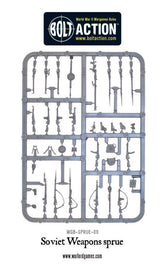 Soviet weapons sprue